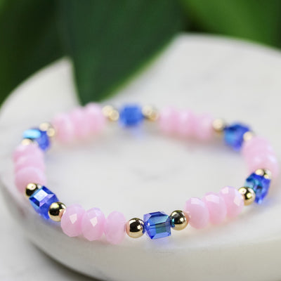 Blush Harmony Stretch Bracelet