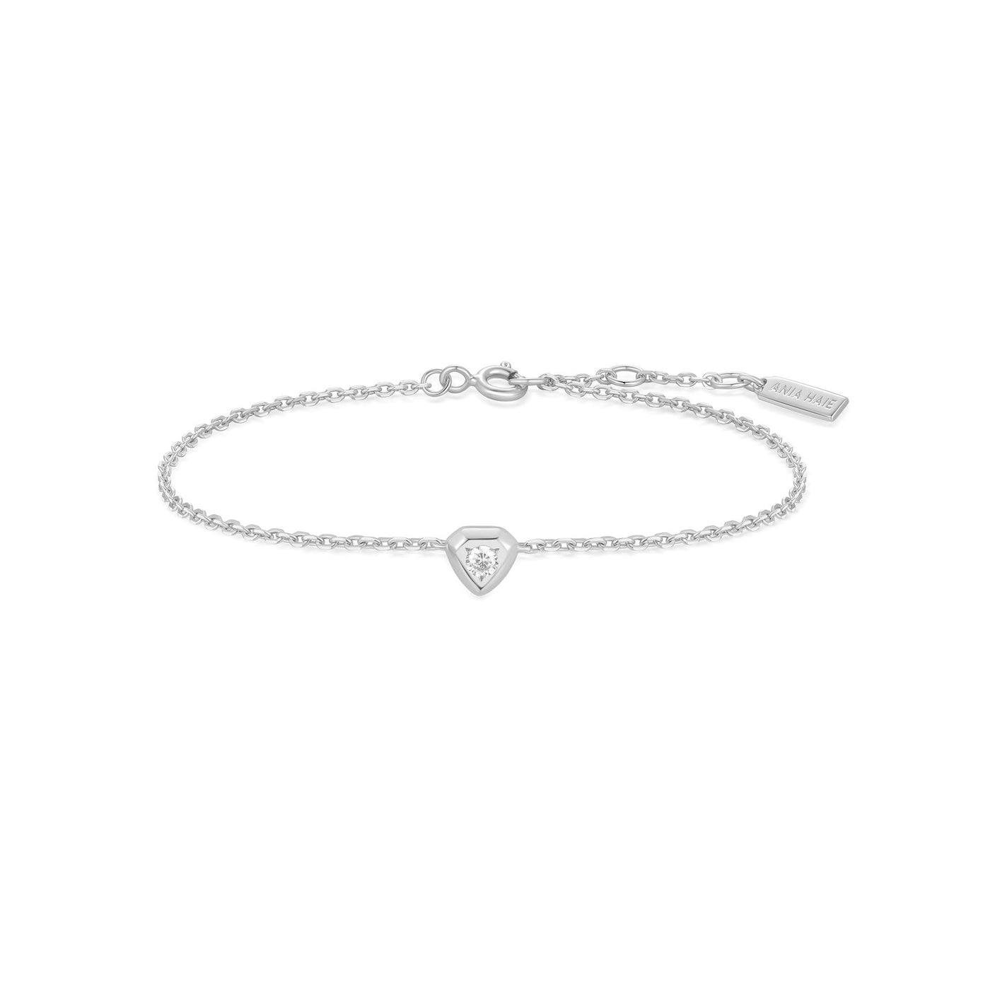 Trailblazer - Sparkling Tiny Shield Bracelet