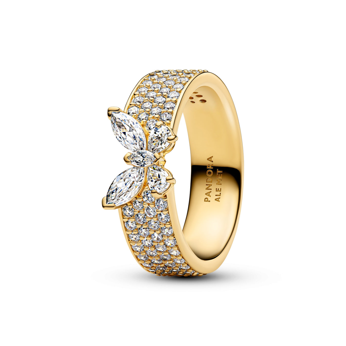 Pandora Sparkling Butterfly Bold Ring