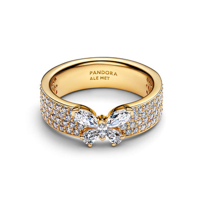 Pandora Sparkling Butterfly Bold Ring
