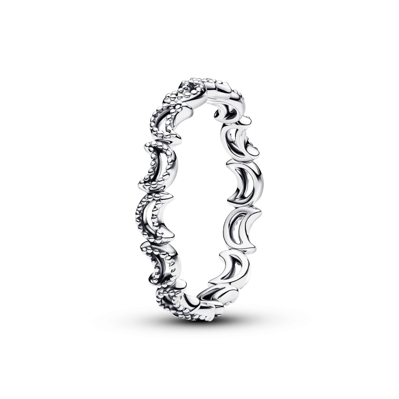 Pandora Crescent Moon Ring