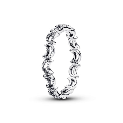 Pandora Crescent Moon Ring