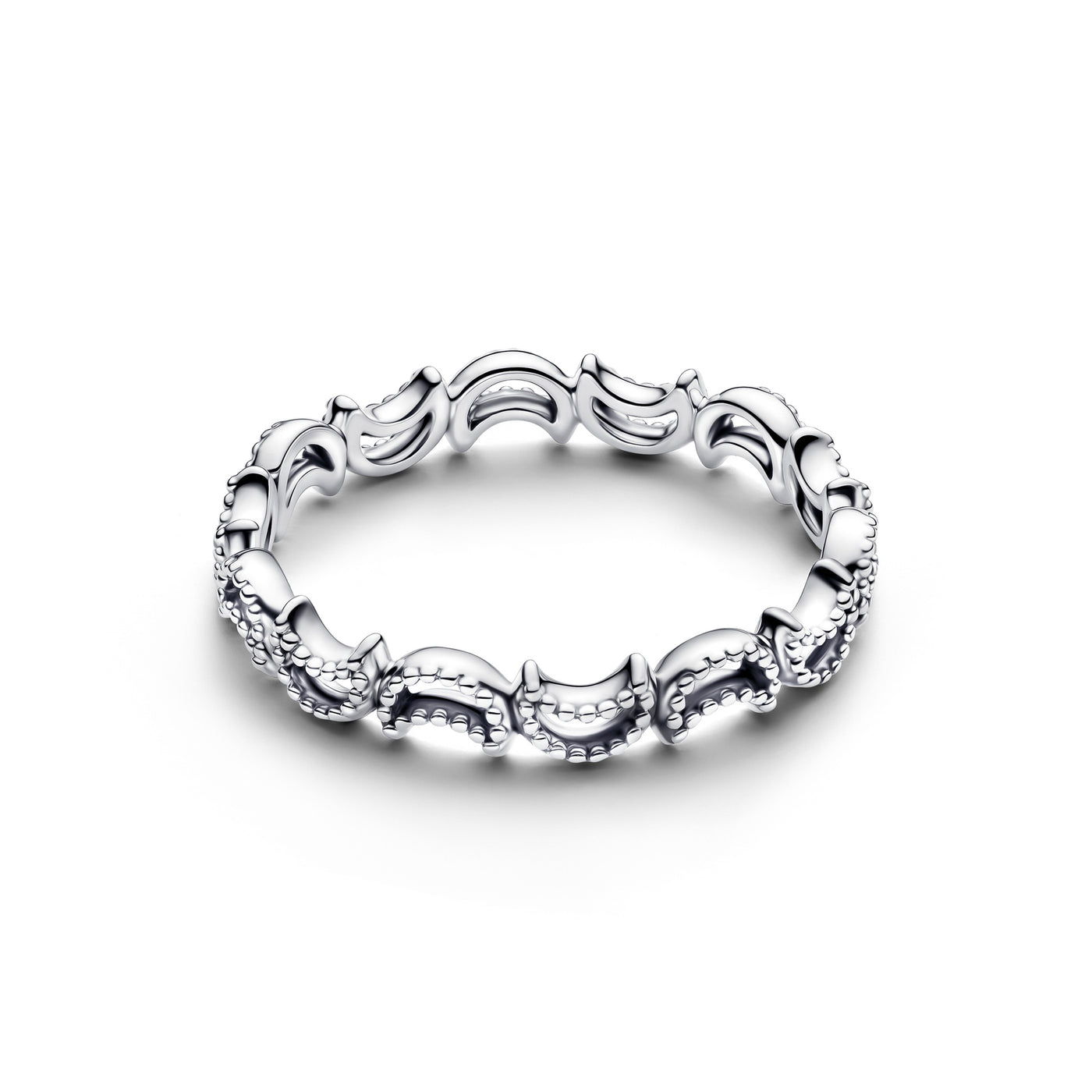 Pandora Crescent Moon Ring