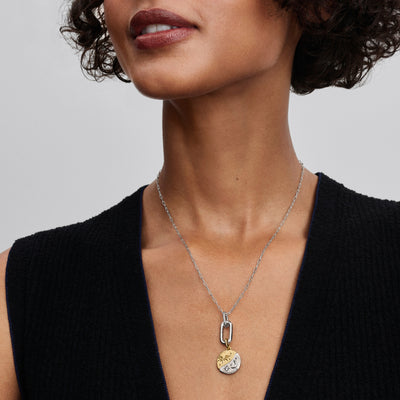 Pandora Sun and Moon Medallion Charm