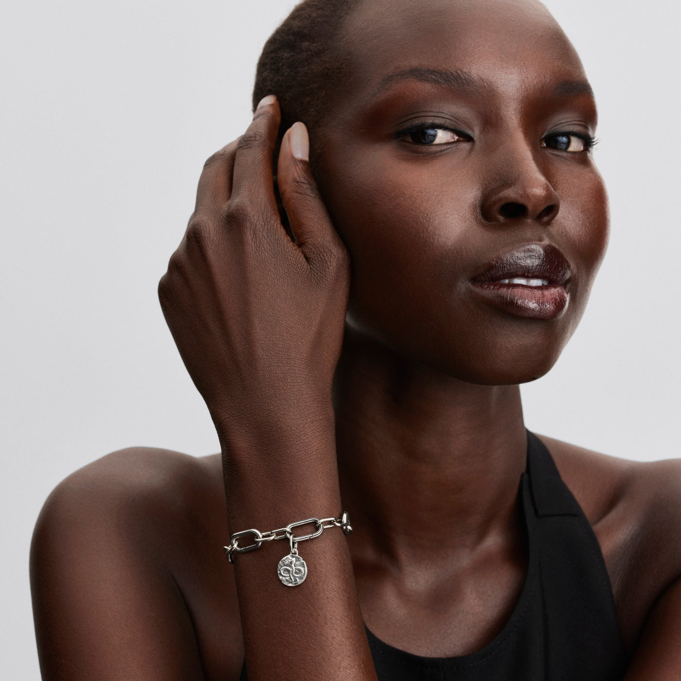 Pandora Infinity Snake Medallion Charm