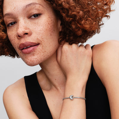 Pandora Crescent Moon Charm