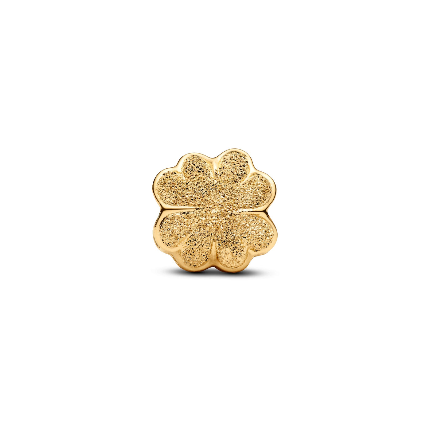 Pandora Textured Clover Mini Charm