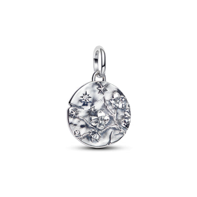 Pandora Cherry Blossom Medallion Charm