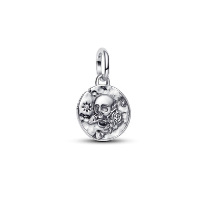 Pandora Skull Medallion Charm