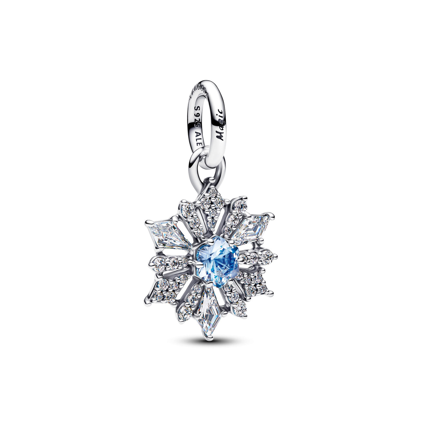 Pandora Disney Frozen Queen Elsa Snowflake Dangle Charm