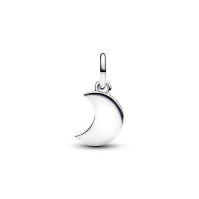 Pandora Crescent Moon Double Dangle Charm