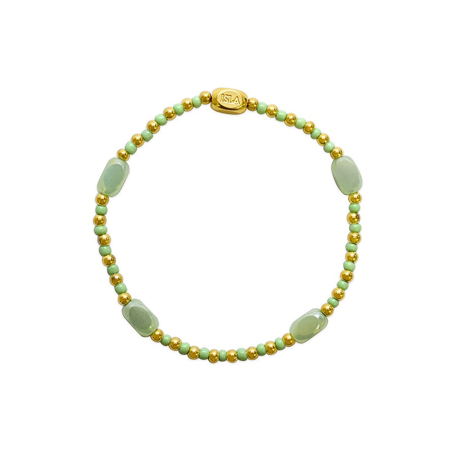Here, There & Everywhere - Minty Bracelet