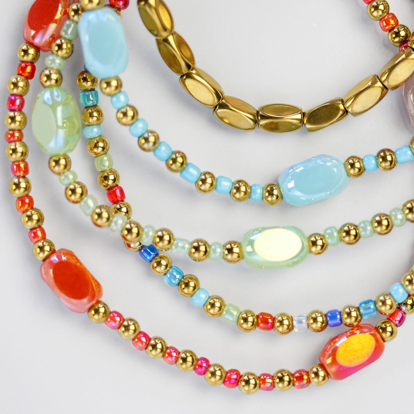 Here, There & Everywhere - Minty Bracelet