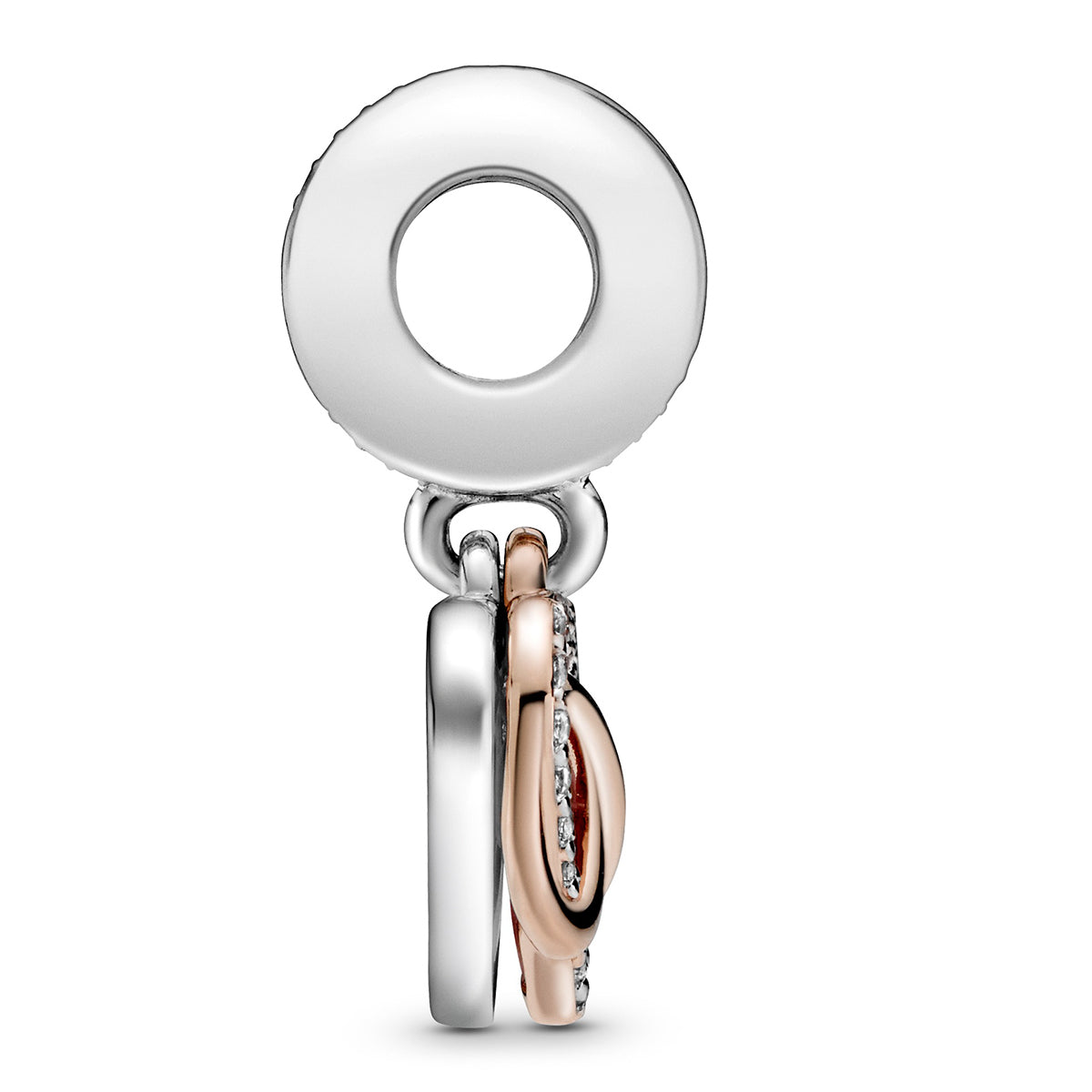 Pandora Sparkling Infinity Heart Dangle Charm