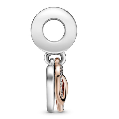 Pandora Sparkling Infinity Heart Dangle Charm