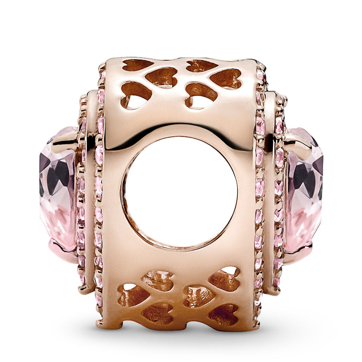 Pandora Sparkling Levelled Heart Charm