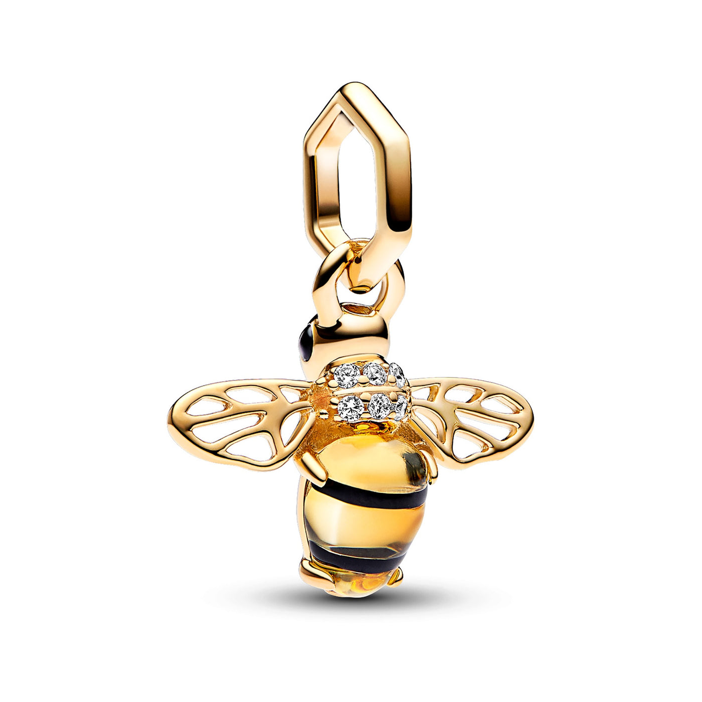 Sparkling Bee Dangle Charm