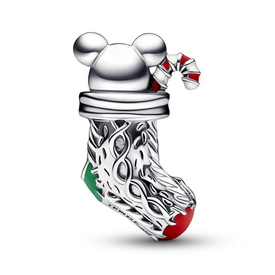 Pandora Festive Mouse & Stocking Charm