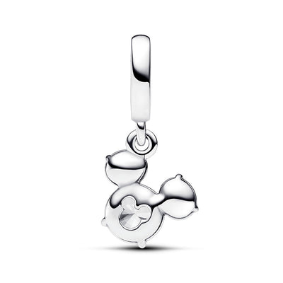 Disney Mickey Mouse Sparkling Head Silhouette Dangle Charm