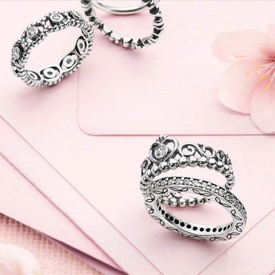 Pandora Princess Tiara Crown Ring